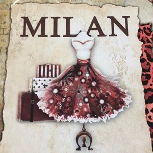 Milan canvas fashion frame